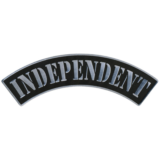 Independent 12” X 3” Top Rocker Patch