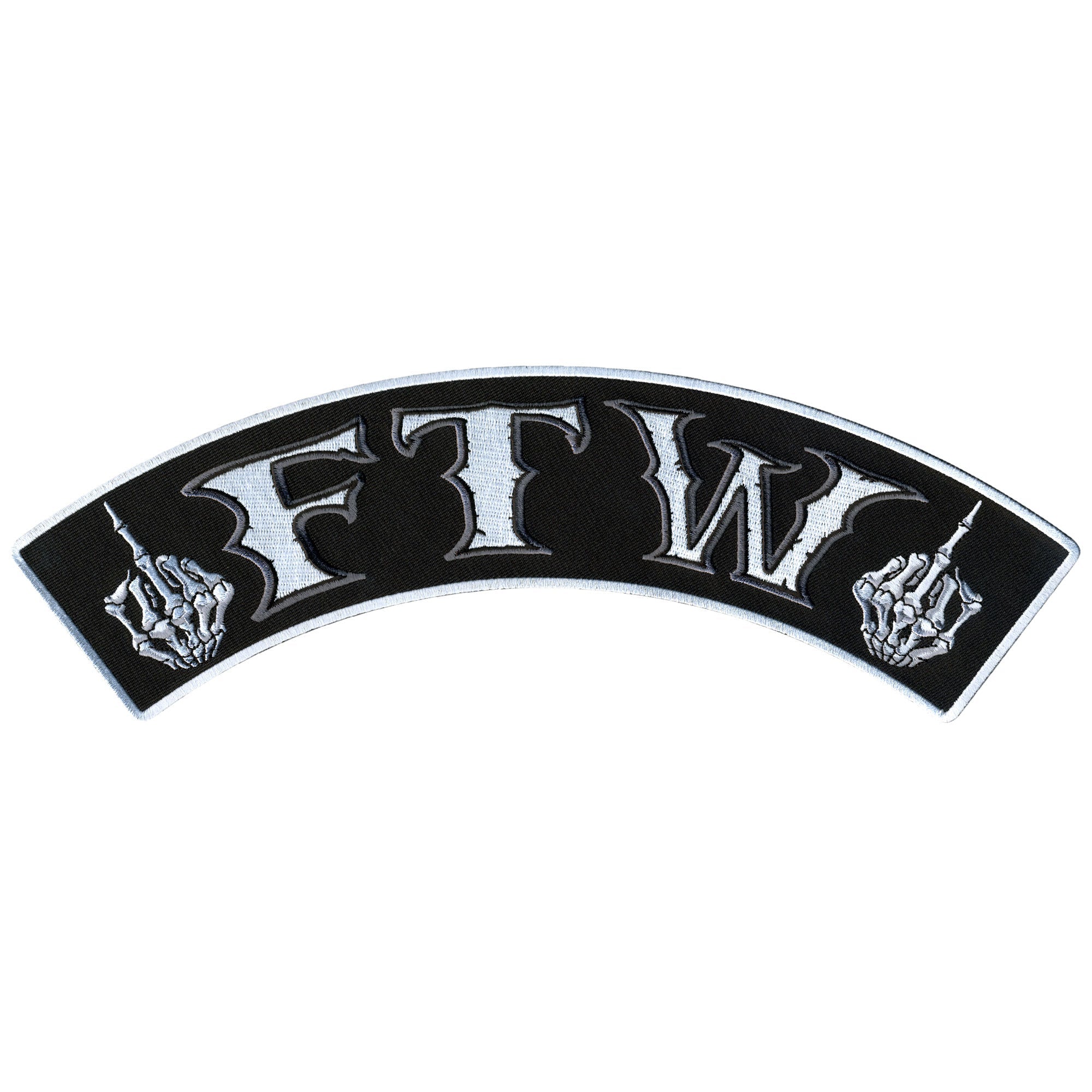 FTW 12" X 3" Top Rocker Patch