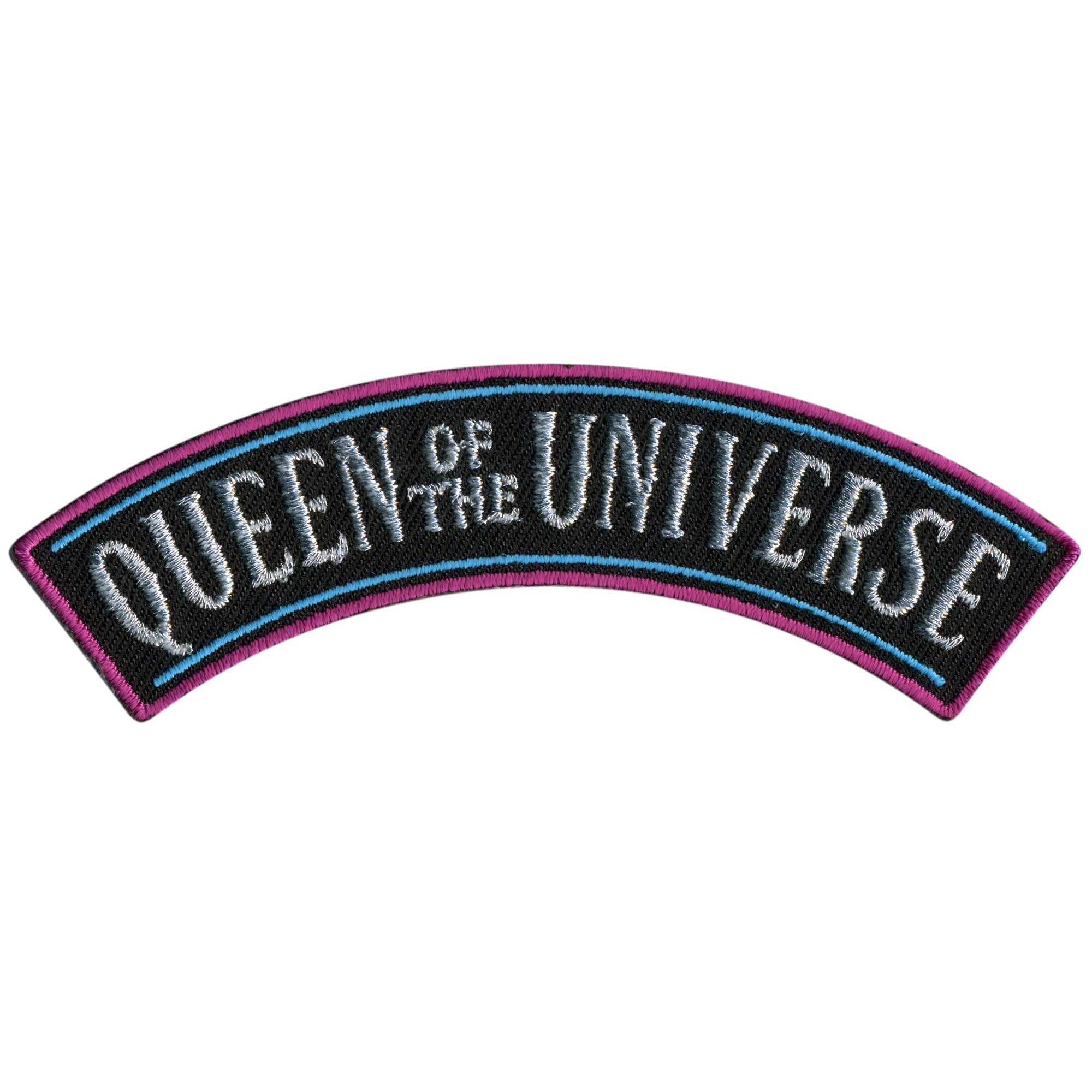 Queen Of The Universe 4” X 1” Top Rocker Patch