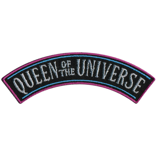 Queen Of The Universe 4” X 1” Top Rocker Patch