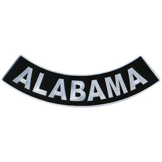 Alabama 12” X 3” Bottom Rocker Patch