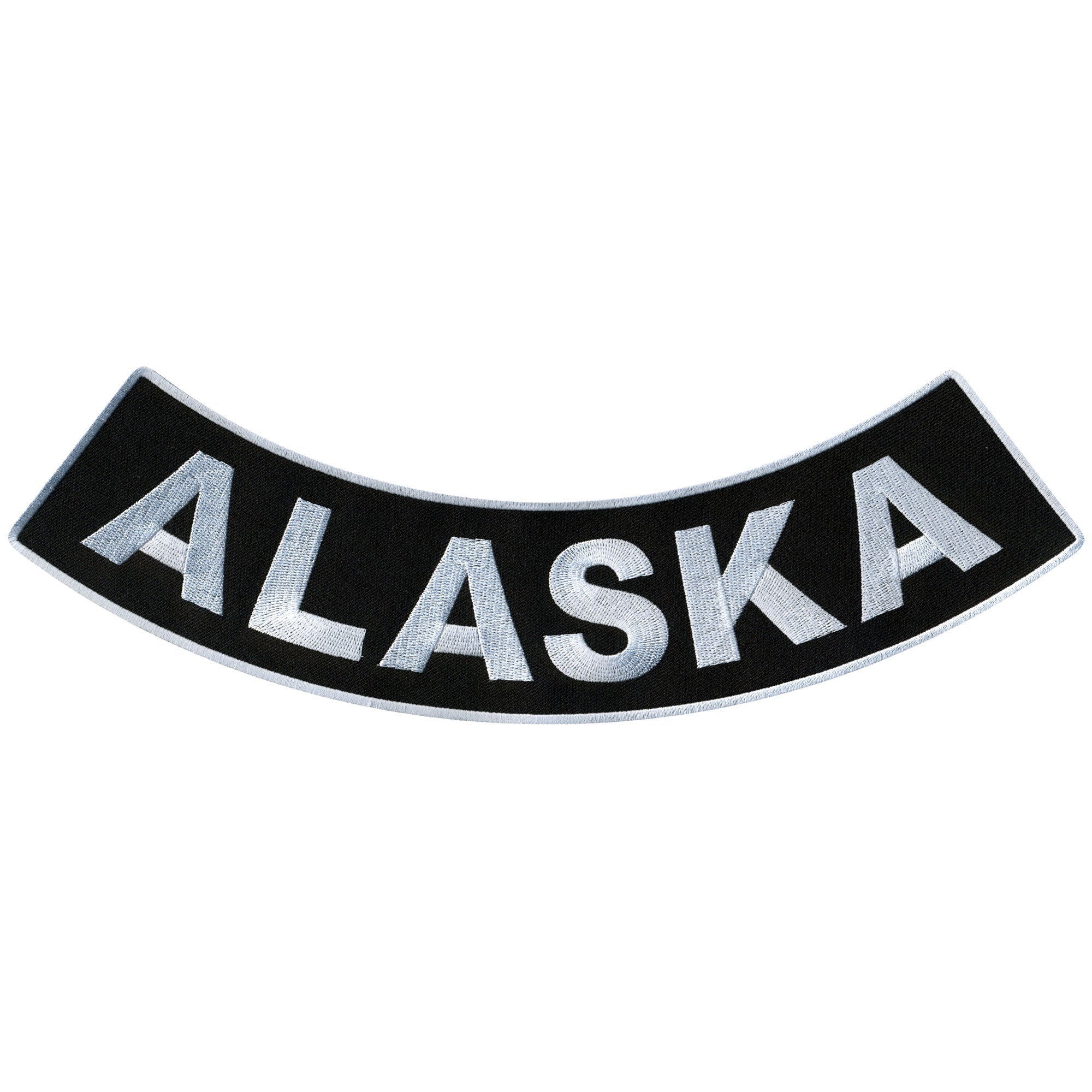Alaska 12” X 3” Bottom Rocker Patch