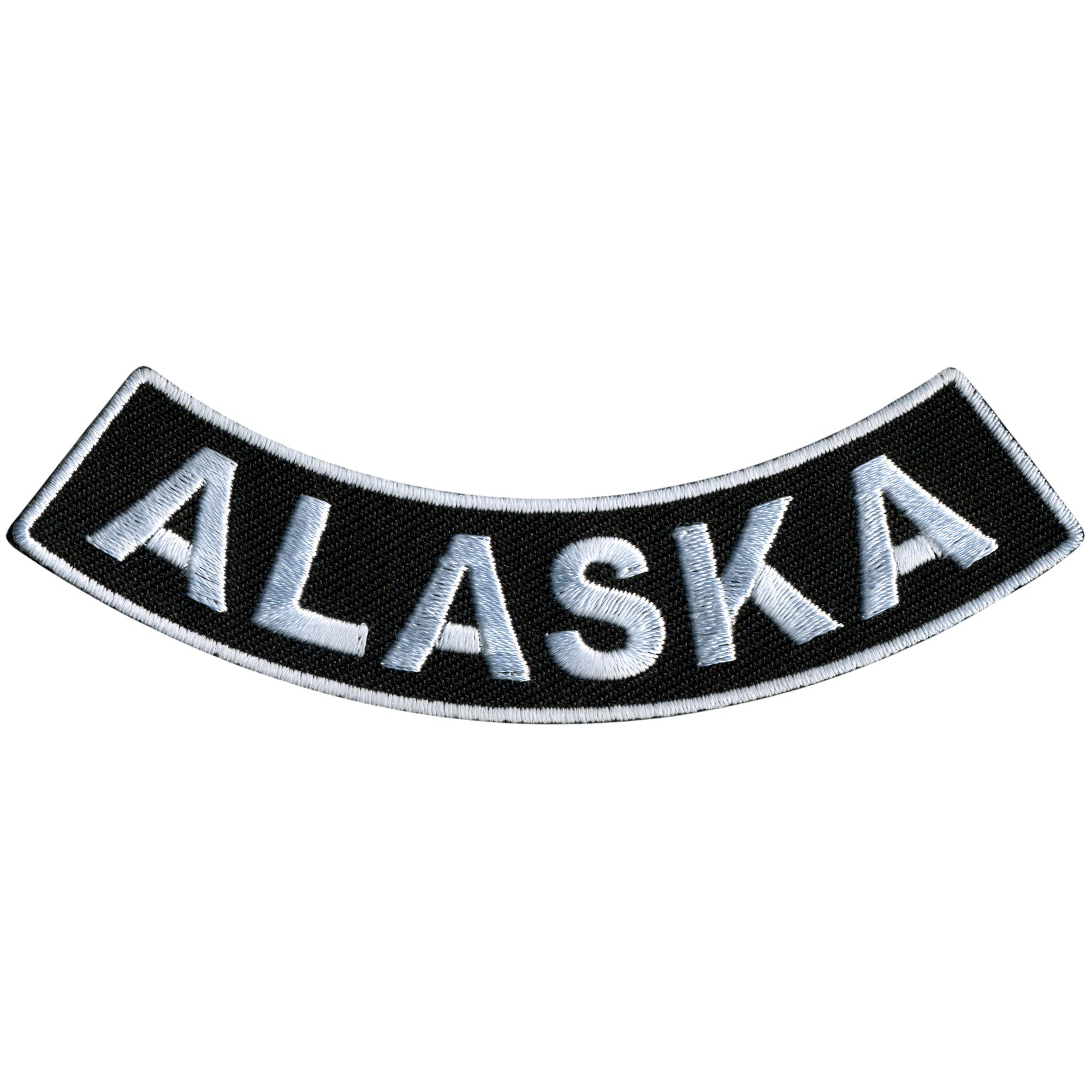 Alaska 4” X 1” Bottom Rocker Patch