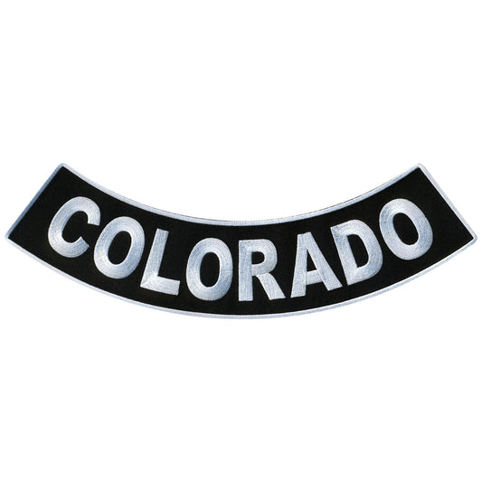Colorado 12” X 3” Bottom Rocker Patch