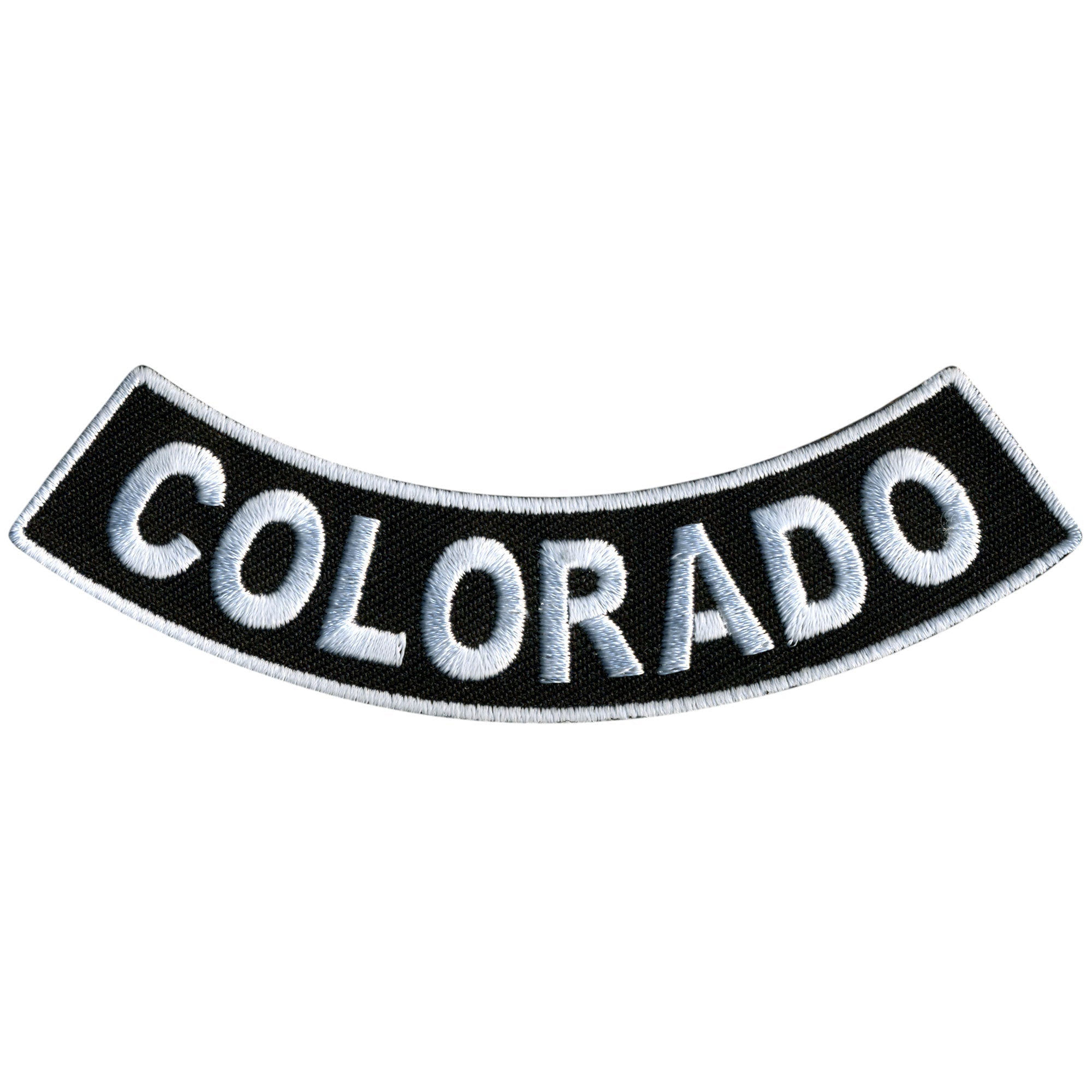 Colorado 4” X 1” Bottom Rocker Patch
