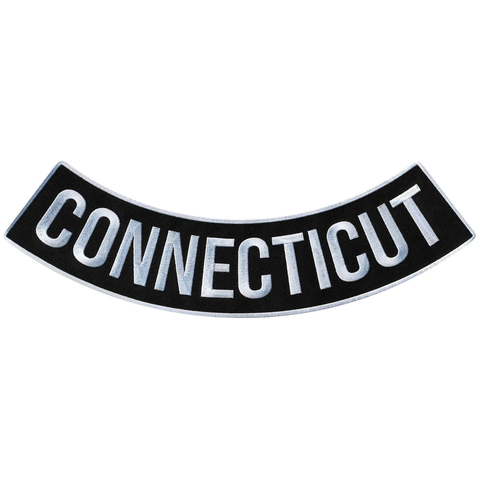 Connecticut 12” X 3” Bottom Rocker Patch