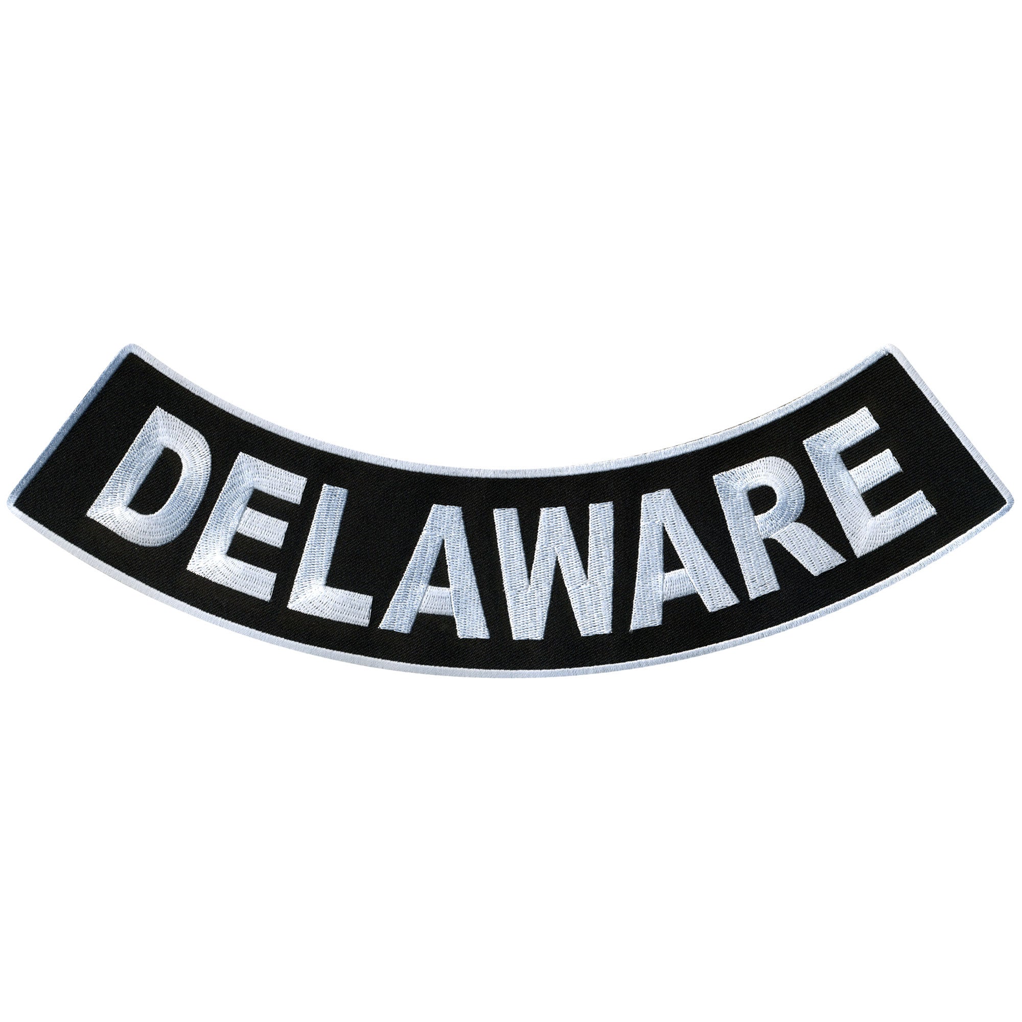 Delaware 12” X 3” Bottom Rocker Patch
