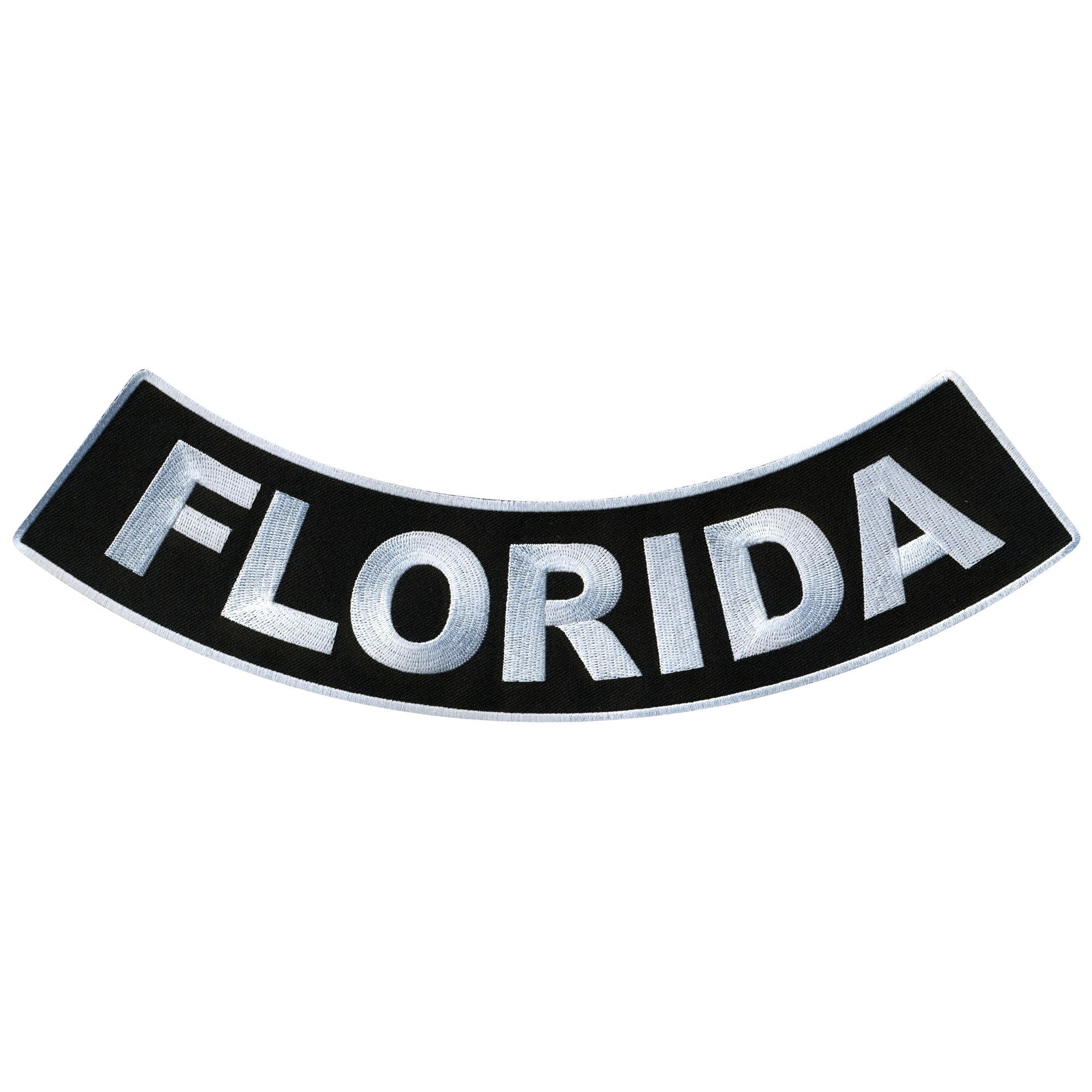 Detroit Bottom Rocker Patch Florida 12” X 3” Bottom Rocker Patch – winxwheels