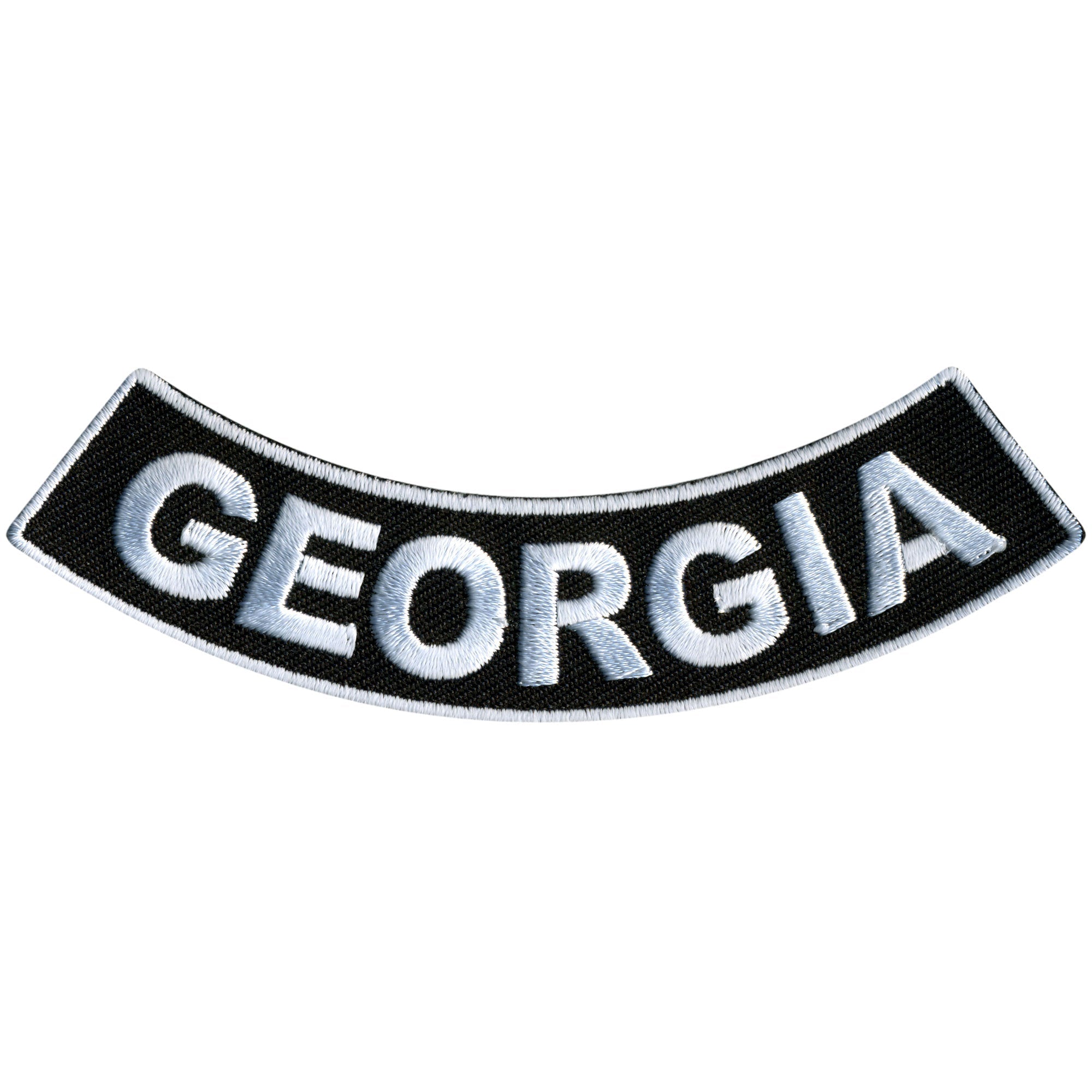 Georgia 4” X 1” Bottom Rocker Patch – winxwheels