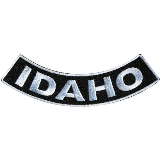 Idaho 4” X 1” Bottom Rocker Patch