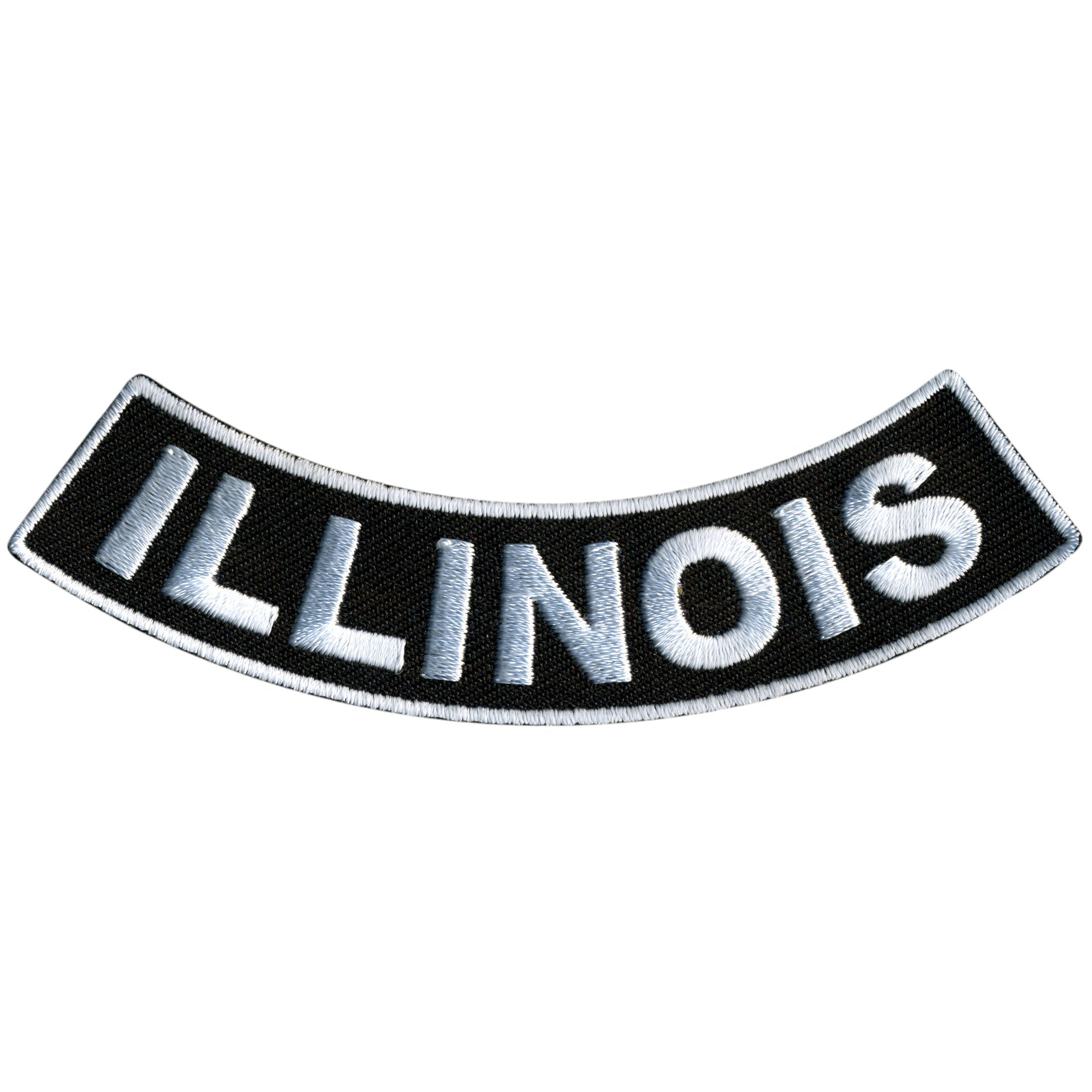 Illinois 4” X 1” Bottom Rocker Patch