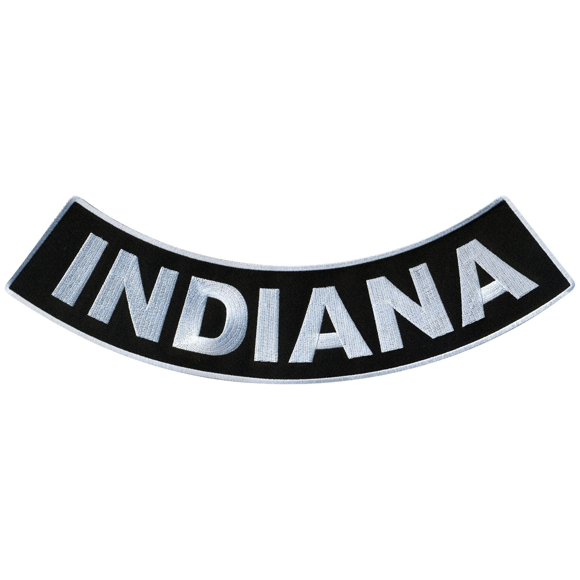 Indiana 12” X 3” Bottom Rocker Patch