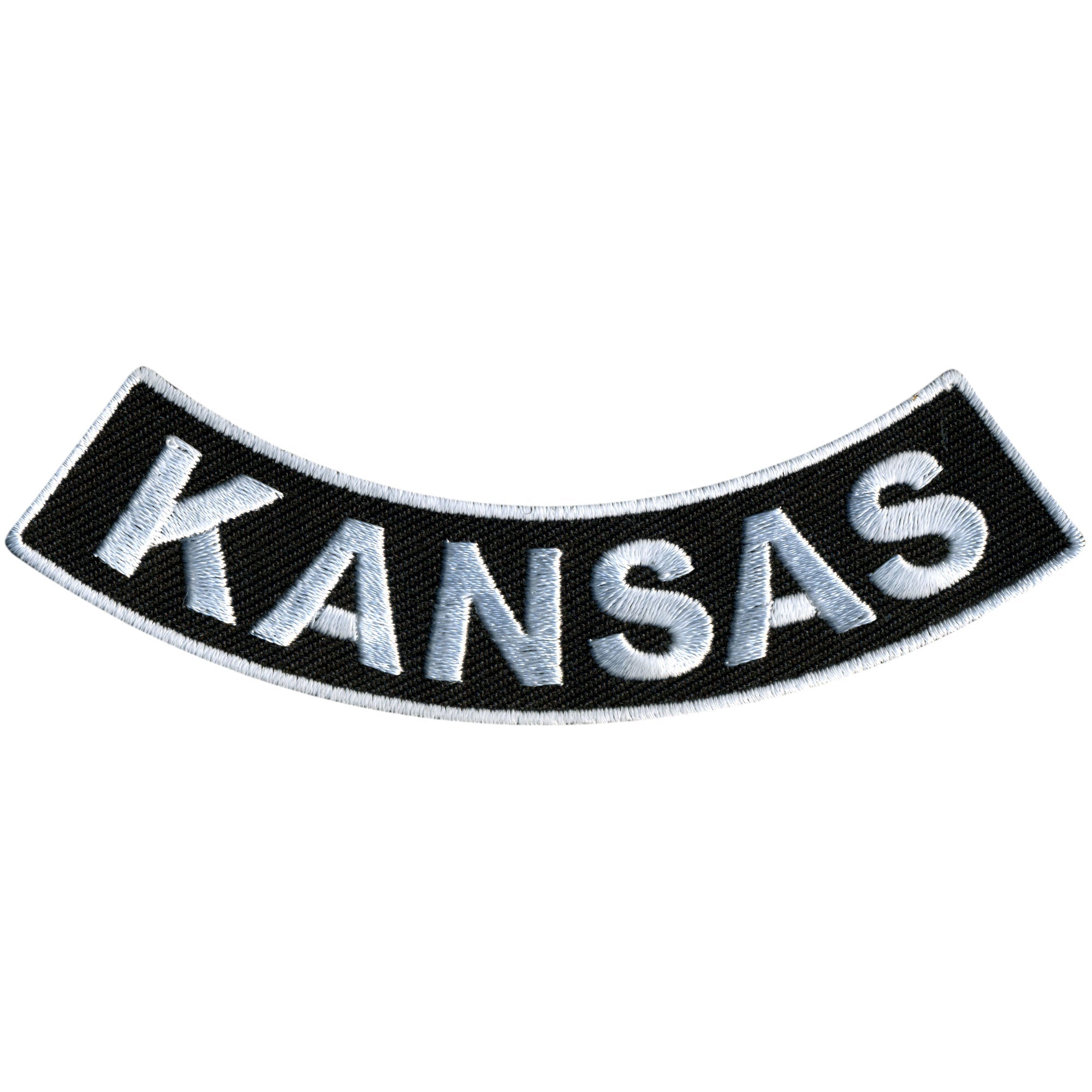 Kansas 4” X 1” Bottom Rocker Patch