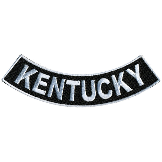 Kentucky 4” X 1” Bottom Rocker Patch