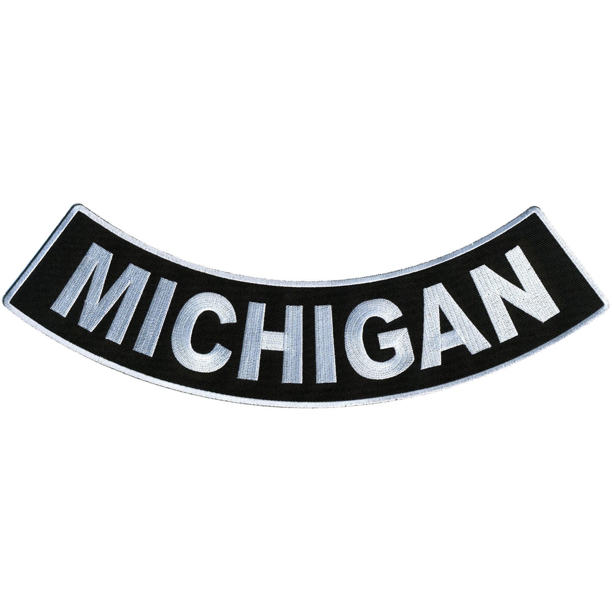 Michigan 12” X 3” Bottom Rocker Patch