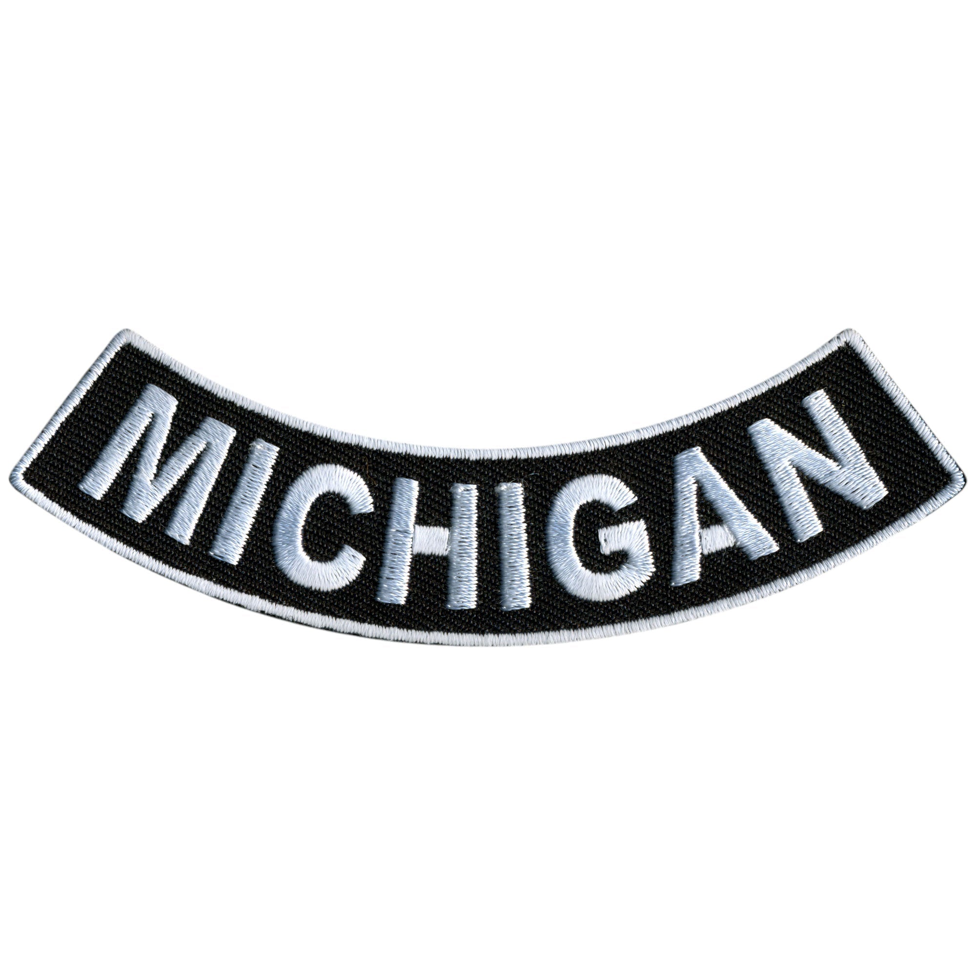 Michigan 4” X 1” Bottom Rocker Patch