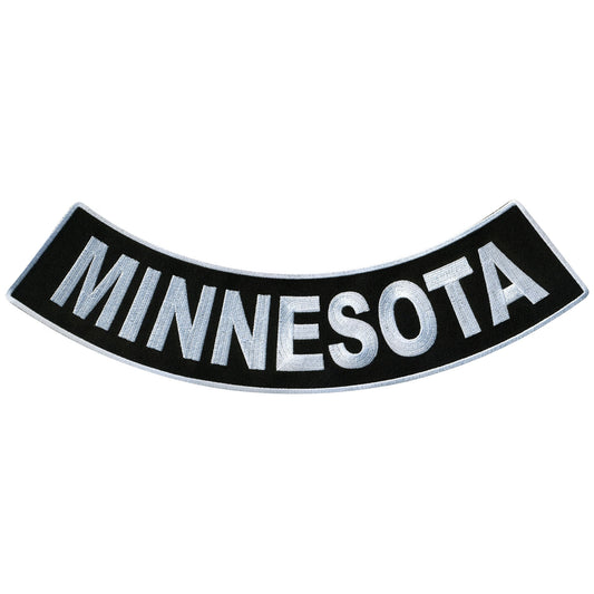 Minnesota 12” X 3” Bottom Rocker Patch