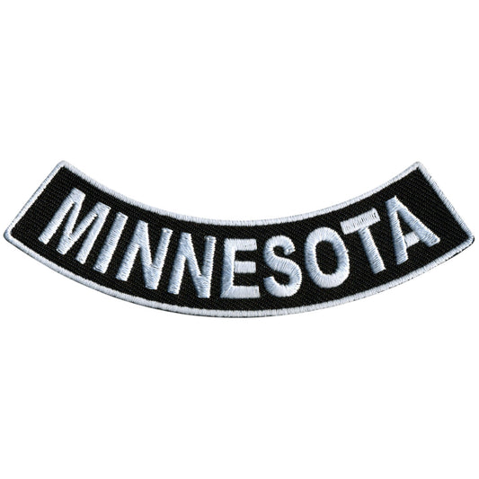 Minnesota 4” X 1” Bottom Rocker Patch