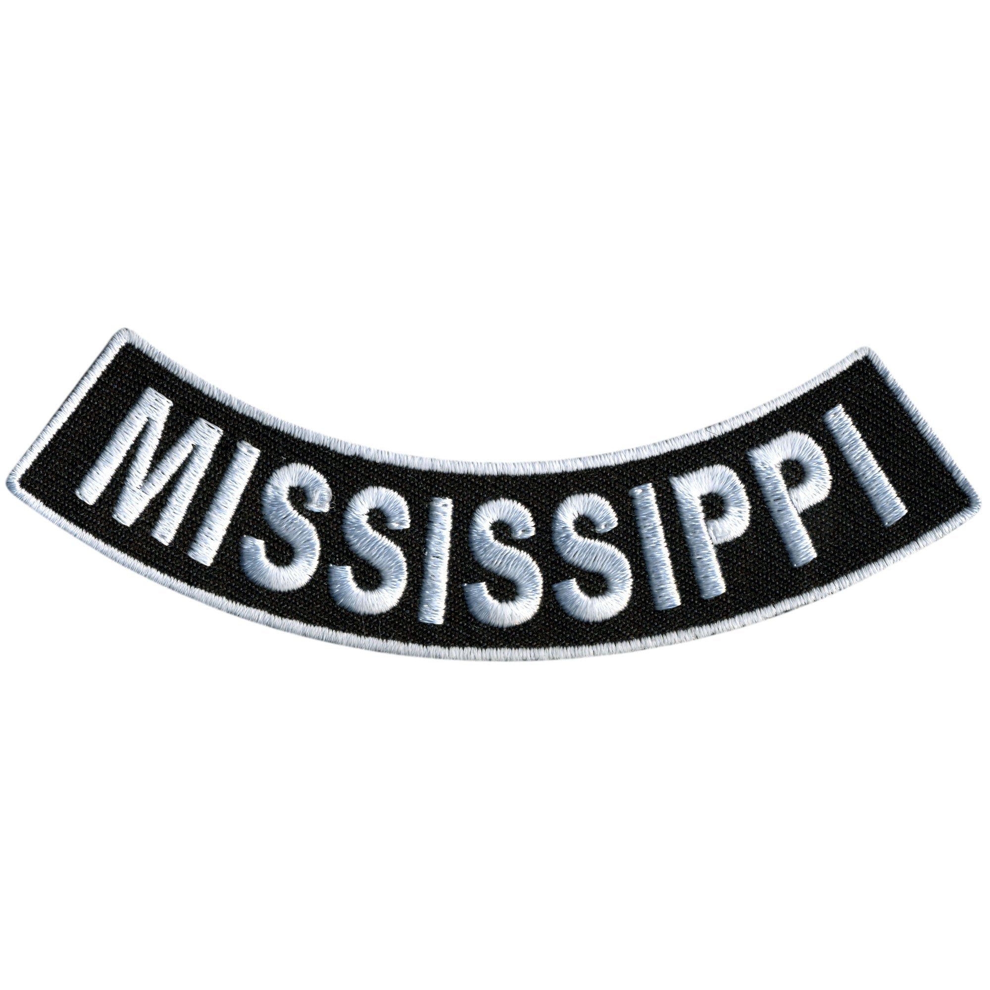 Mississippi 4” X 1” Bottom Rocker Patch