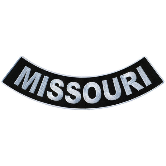 Missouri 12” X 3” Bottom Rocker Patch