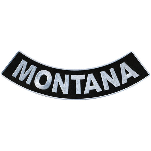 Montana 12” X 3” Bottom Rocker Patch