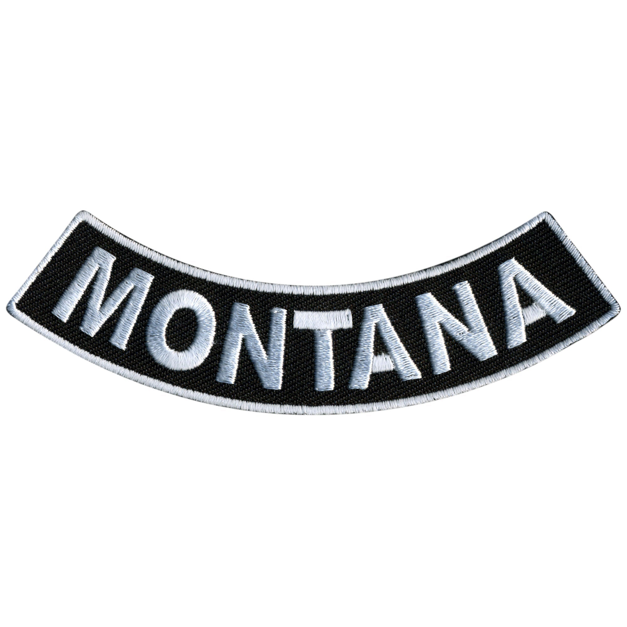 Montana 4” X 1” Bottom Rocker Patch