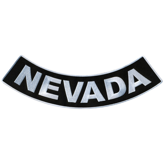 Nevada 12” X 3” Bottom Rocker Patch