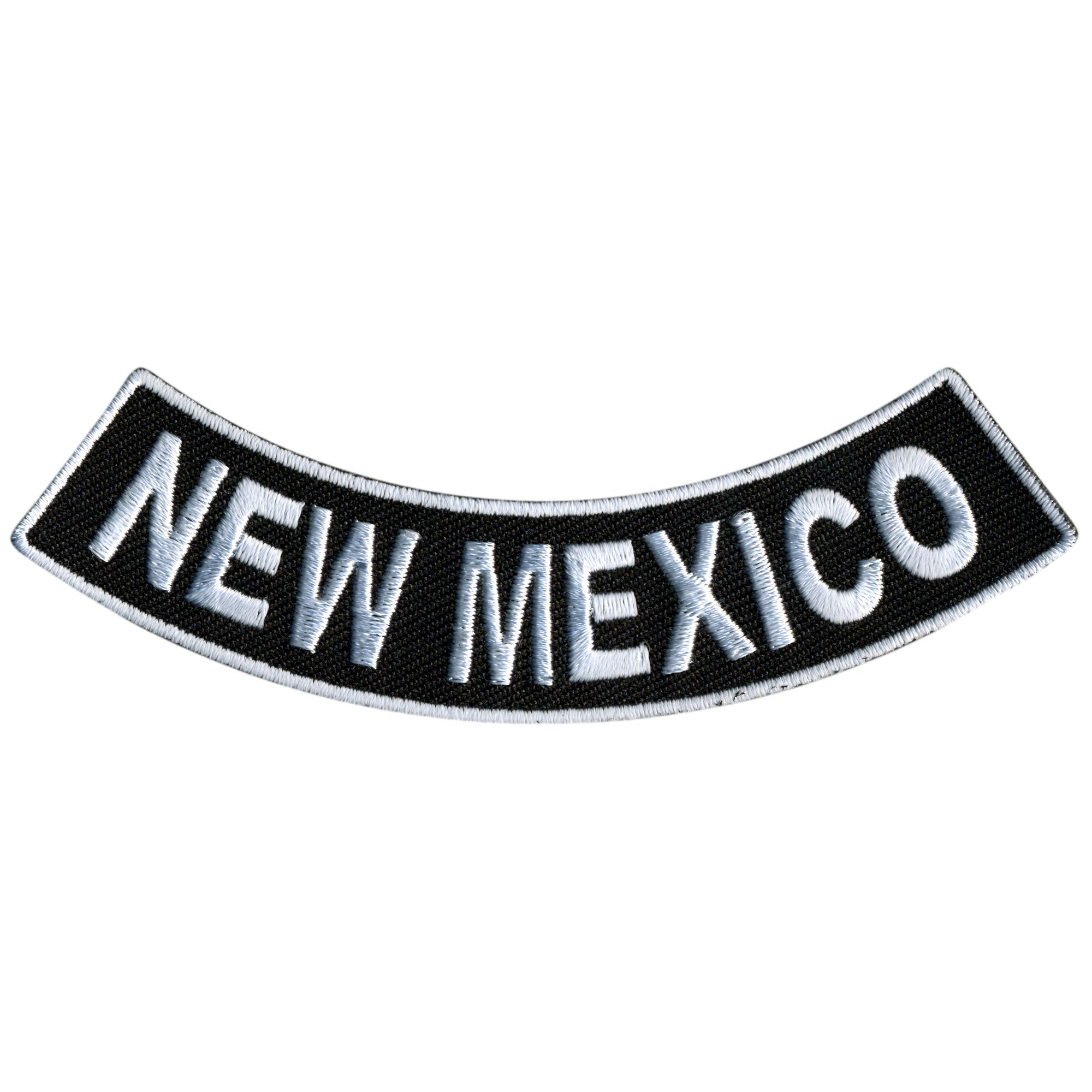 New Mexico 4” X 1” Bottom Rocker Patch