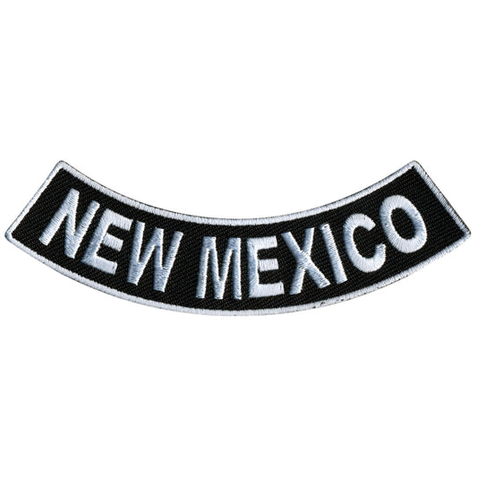 New Mexico 4” X 1” Bottom Rocker Patch