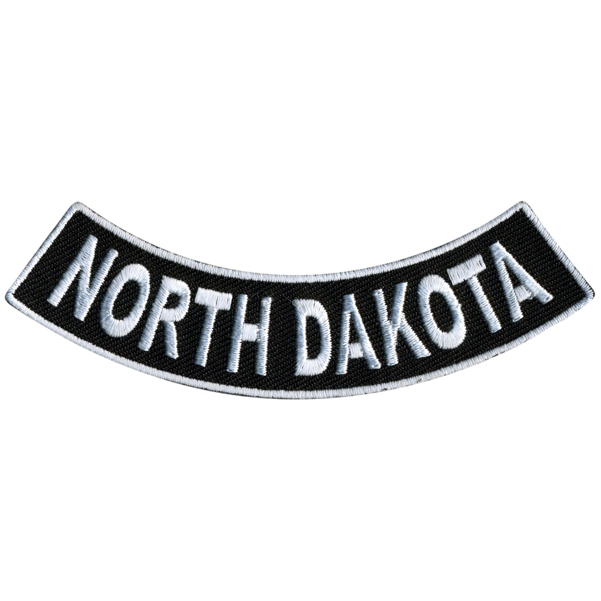 North Dakota 4” X 1” Bottom Rocker Patch
