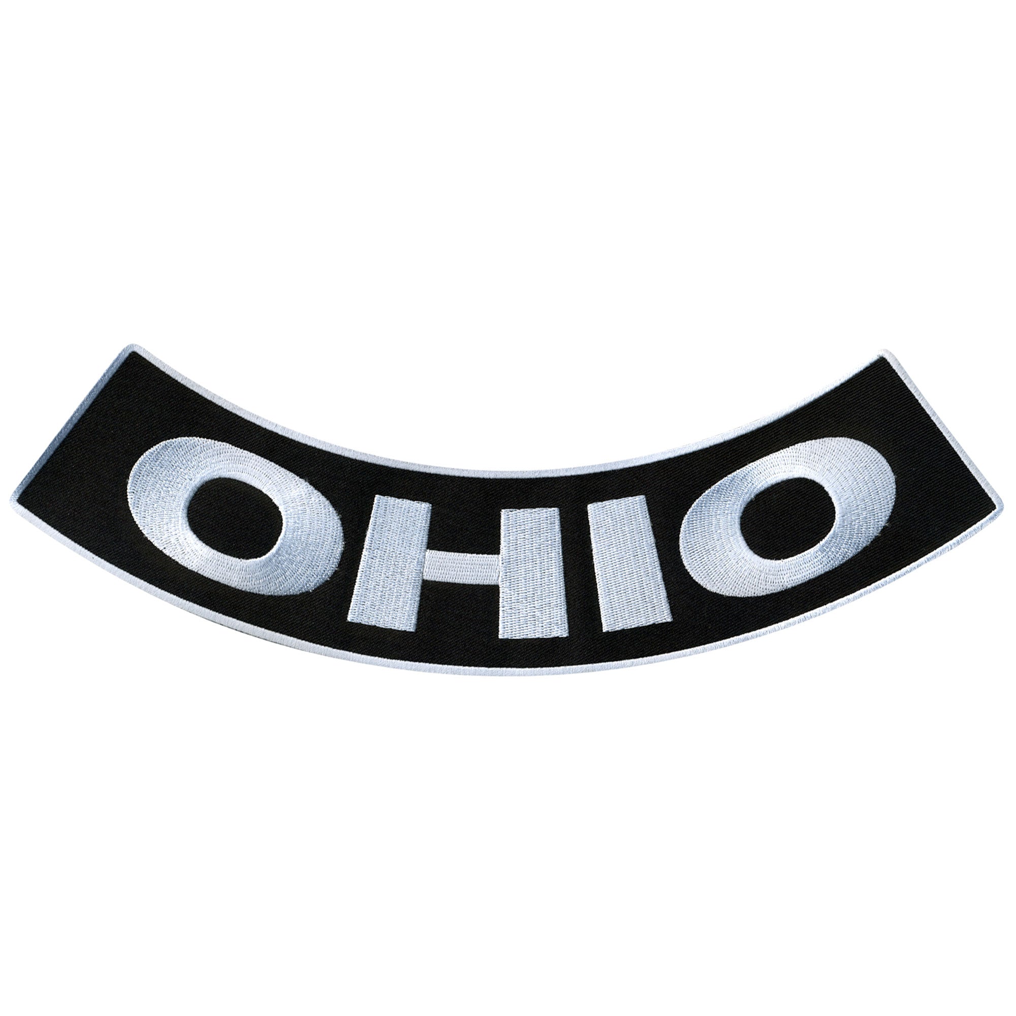 Ohio 12” X 3” Bottom Rocker Patch