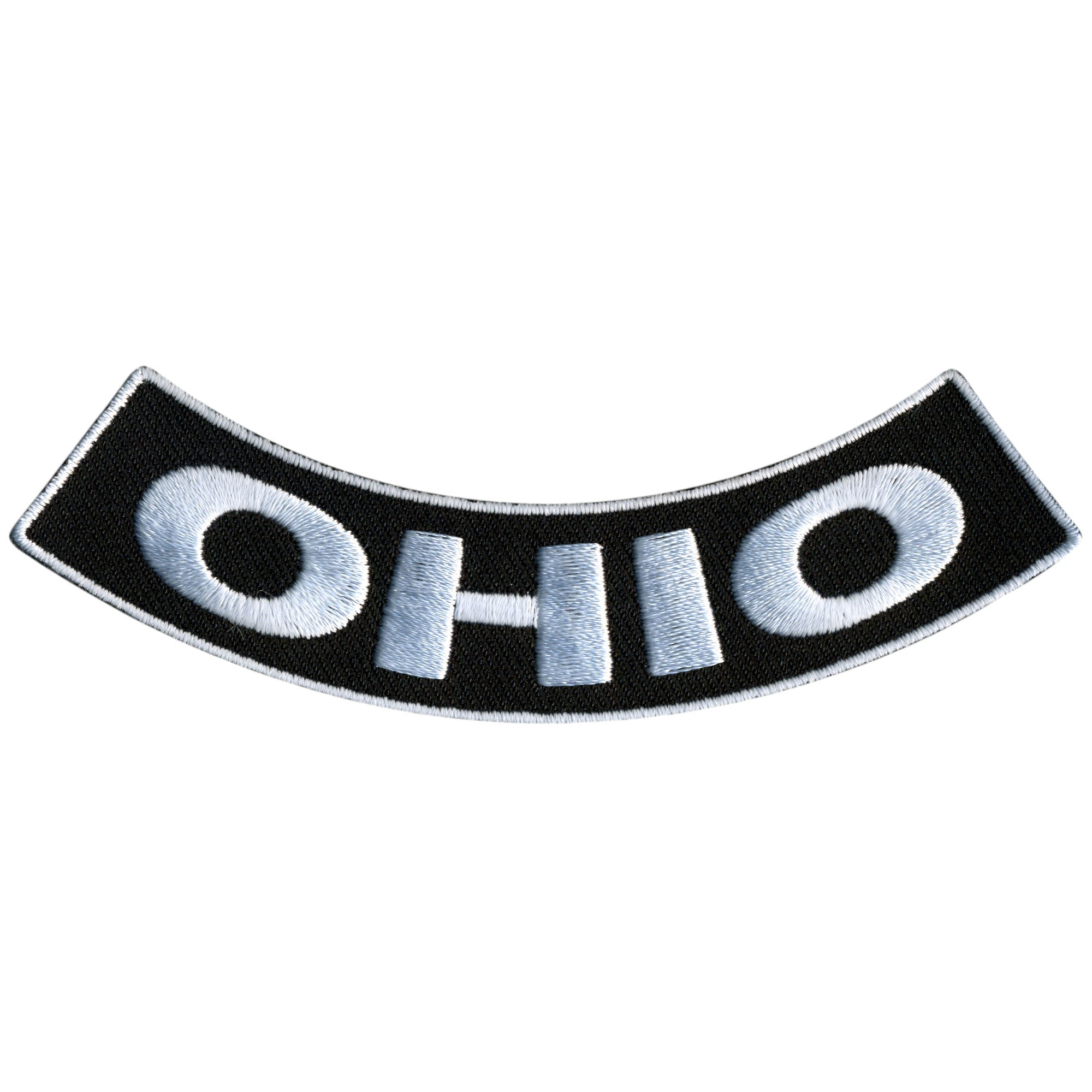 Ohio 4” X 1” Bottom Rocker Patch