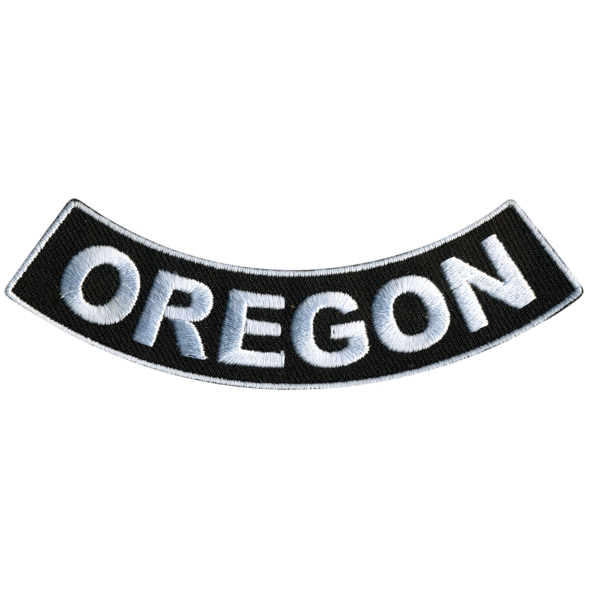 Oregon 4” X 1” Bottom Rocker Patch