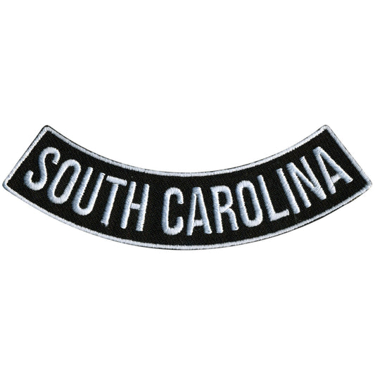 South Carolina 4” X 1” Bottom Rocker Patch