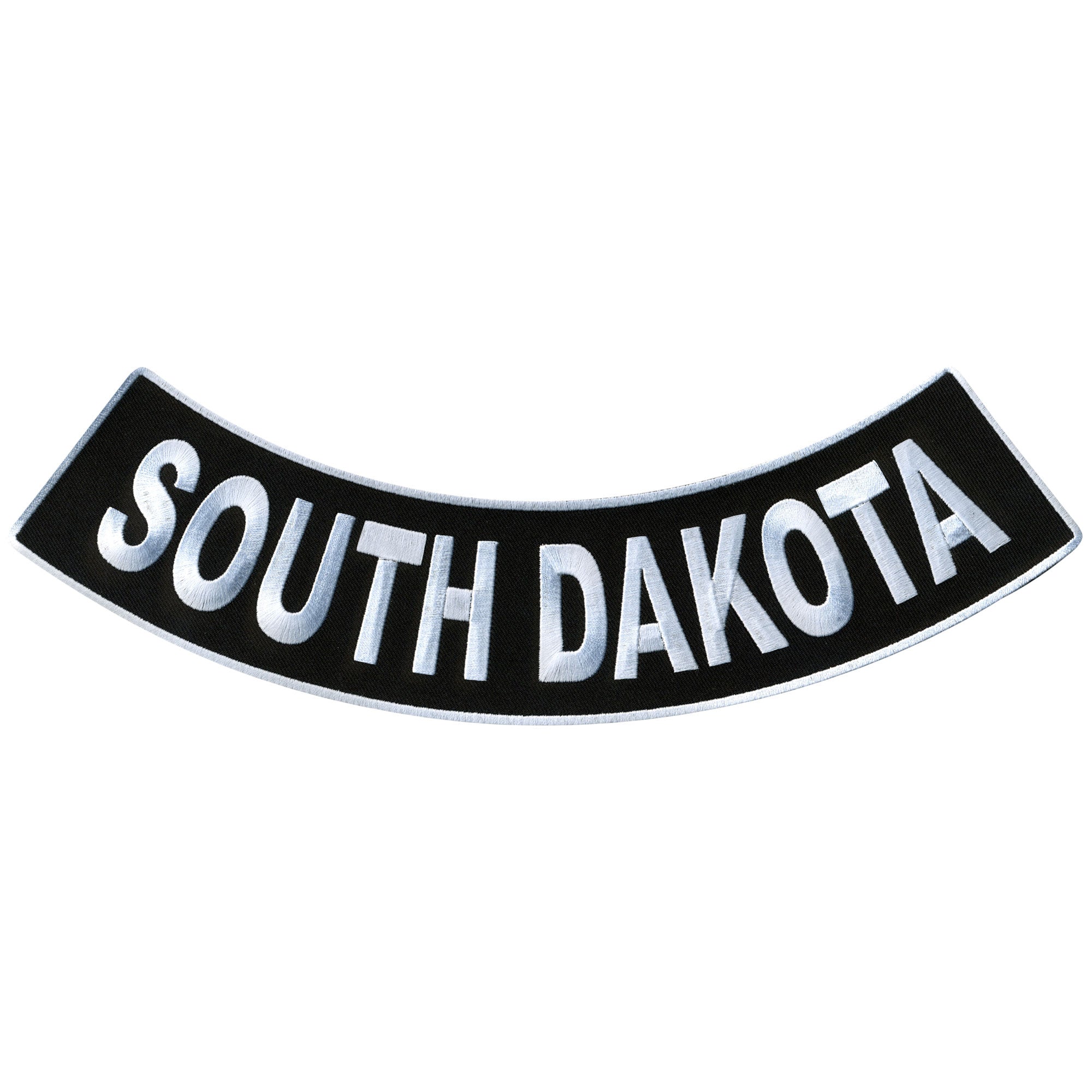 South Dakota 12” X 3” Bottom Rocker Patch