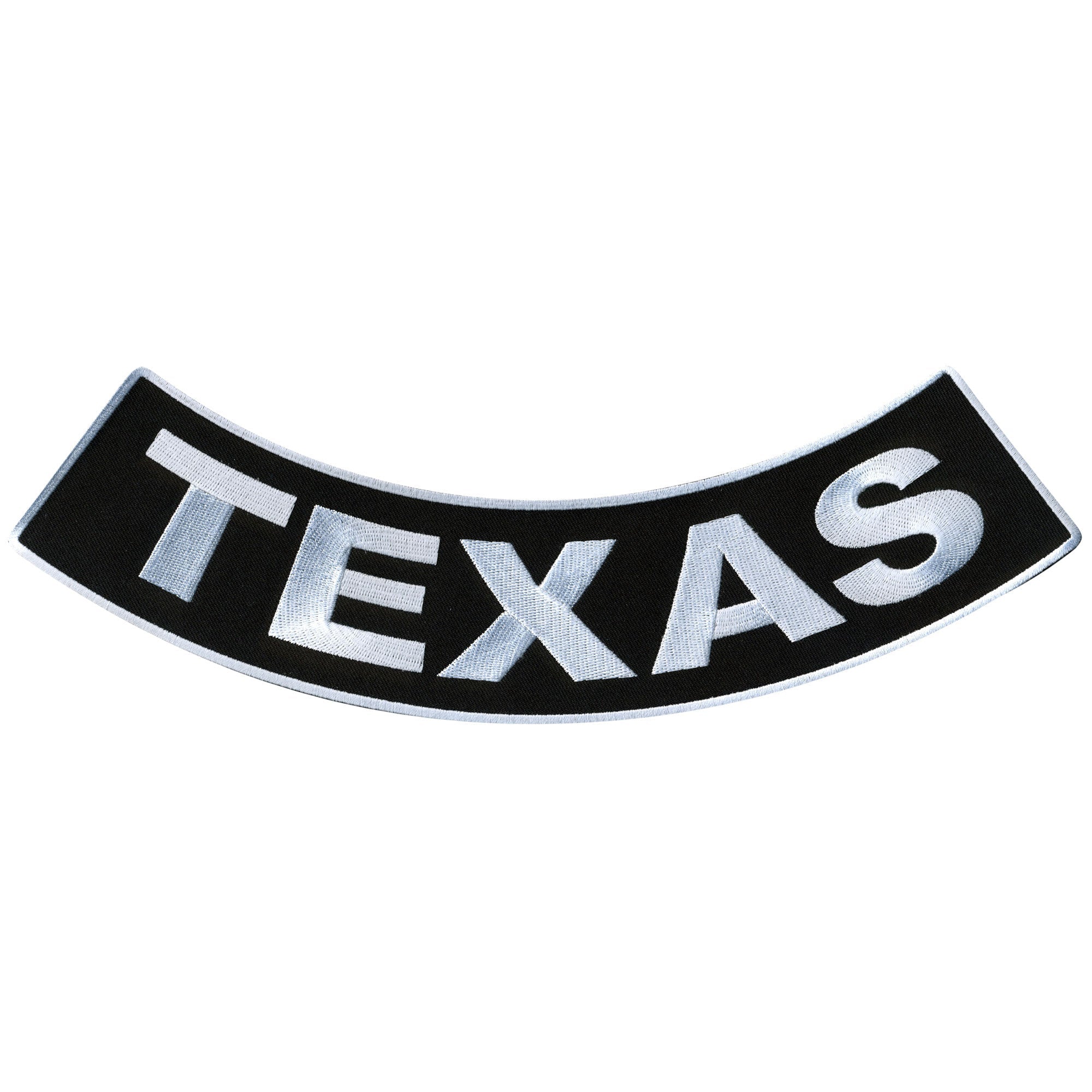 Texas 12” X 3” Bottom Rocker Patch
