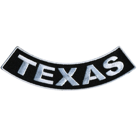 Texas 4” X 1” Bottom Rocker Patch