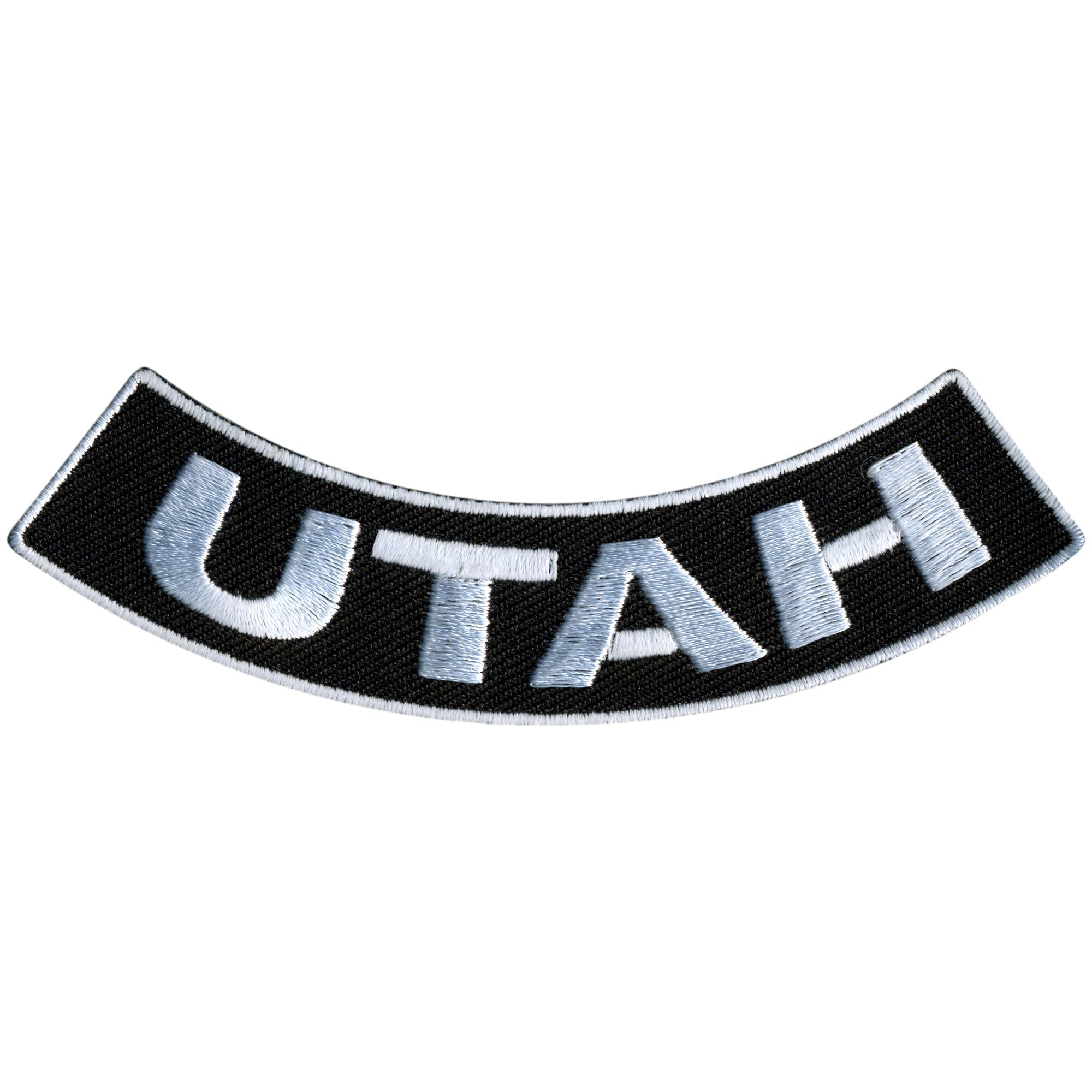Utah 4” X 1” Bottom Rocker Patch