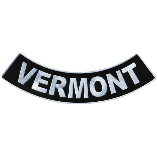 Vermont 12” X 3” Bottom Rocker Patch