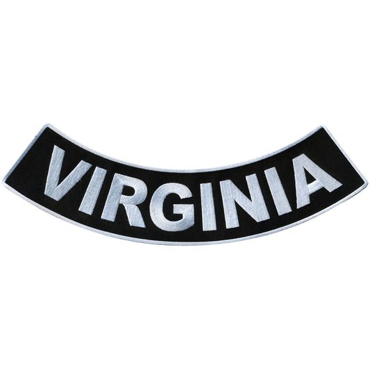Virginia 12” X 3” Bottom Rocker Patch