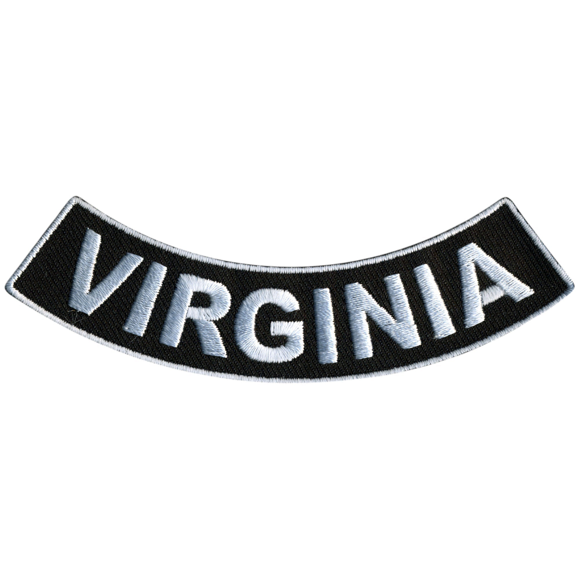 Virginia 4” X 1” Bottom Rocker Patch