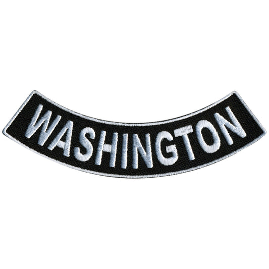 Washington 4” X 1” Bottom Rocker Patch