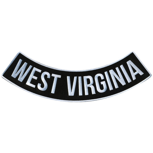West Virginia 12” X 3” Bottom Rocker Patch