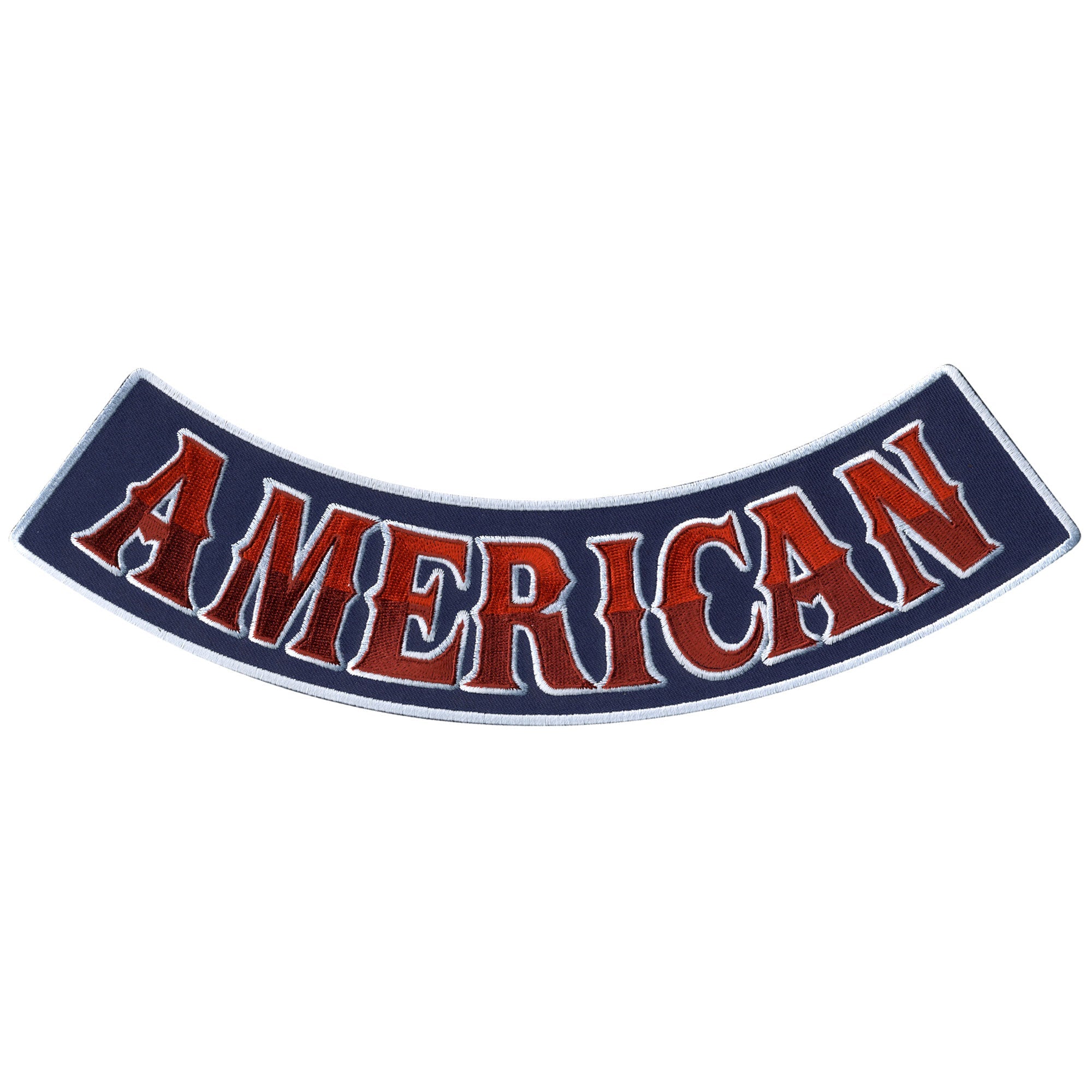 American 12” X 3” Bottom Rocker Patch