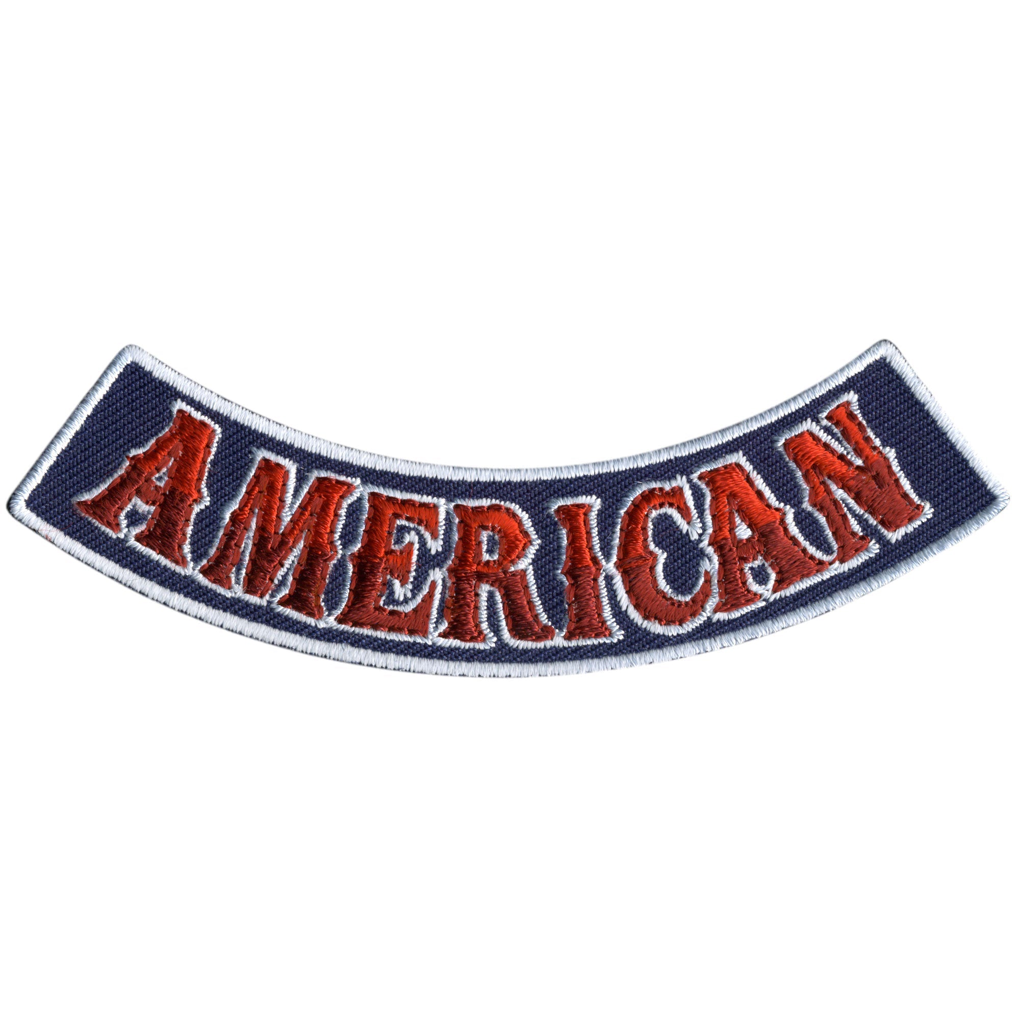 American 4” X 1” Bottom Rocker Patch