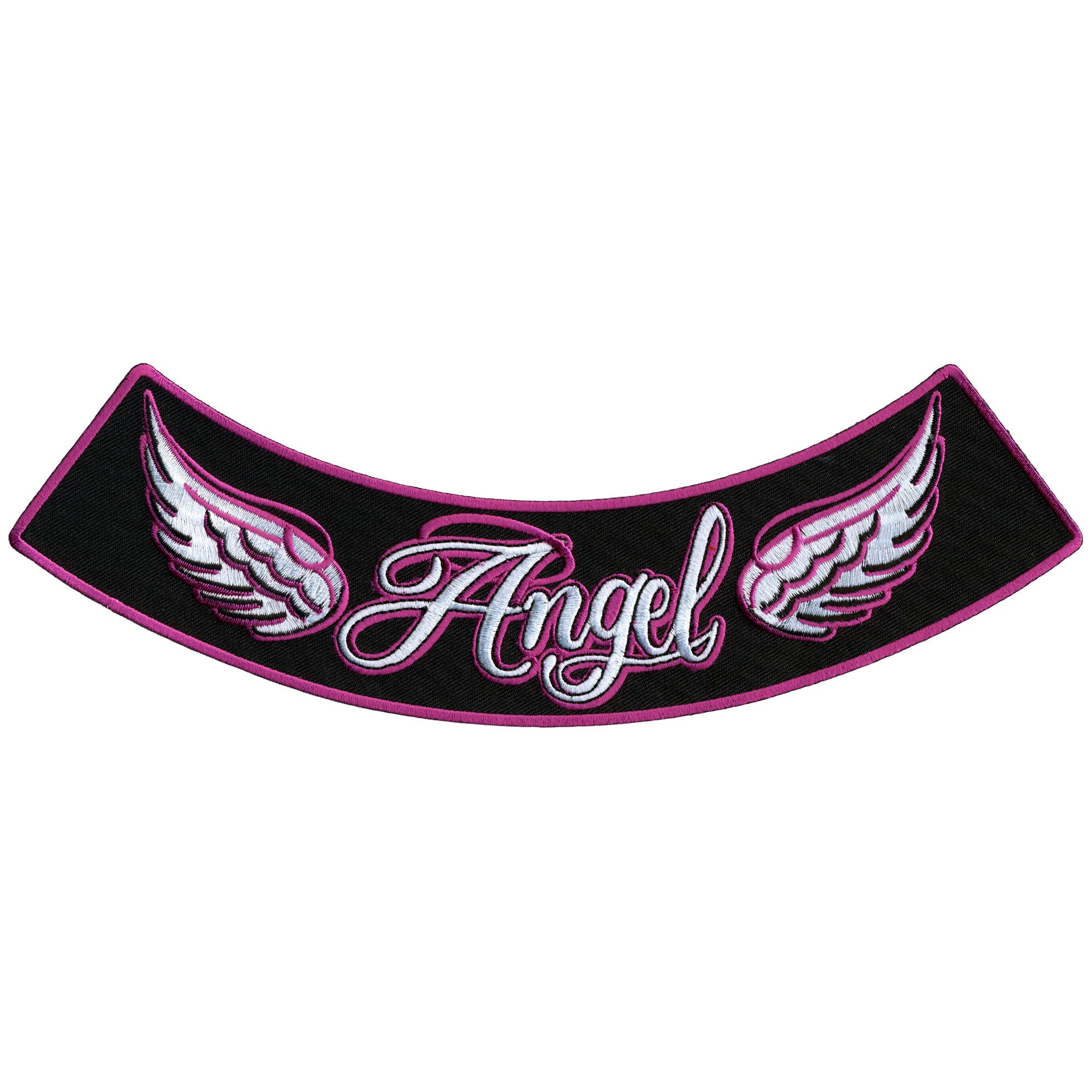 Angel 10” X 2” Bottom Rocker Patch