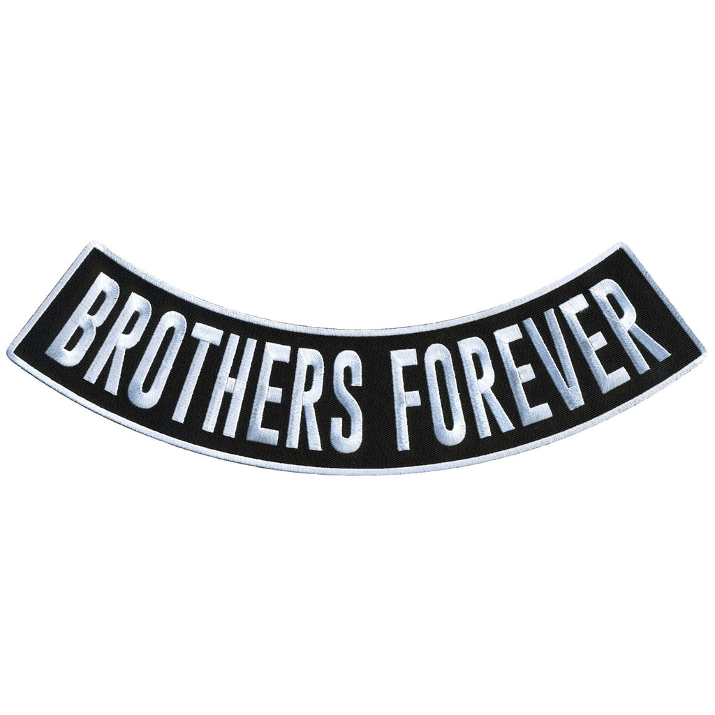 Brothers Forever 12” X 3” Bottom Rocker Patch – winxwheels