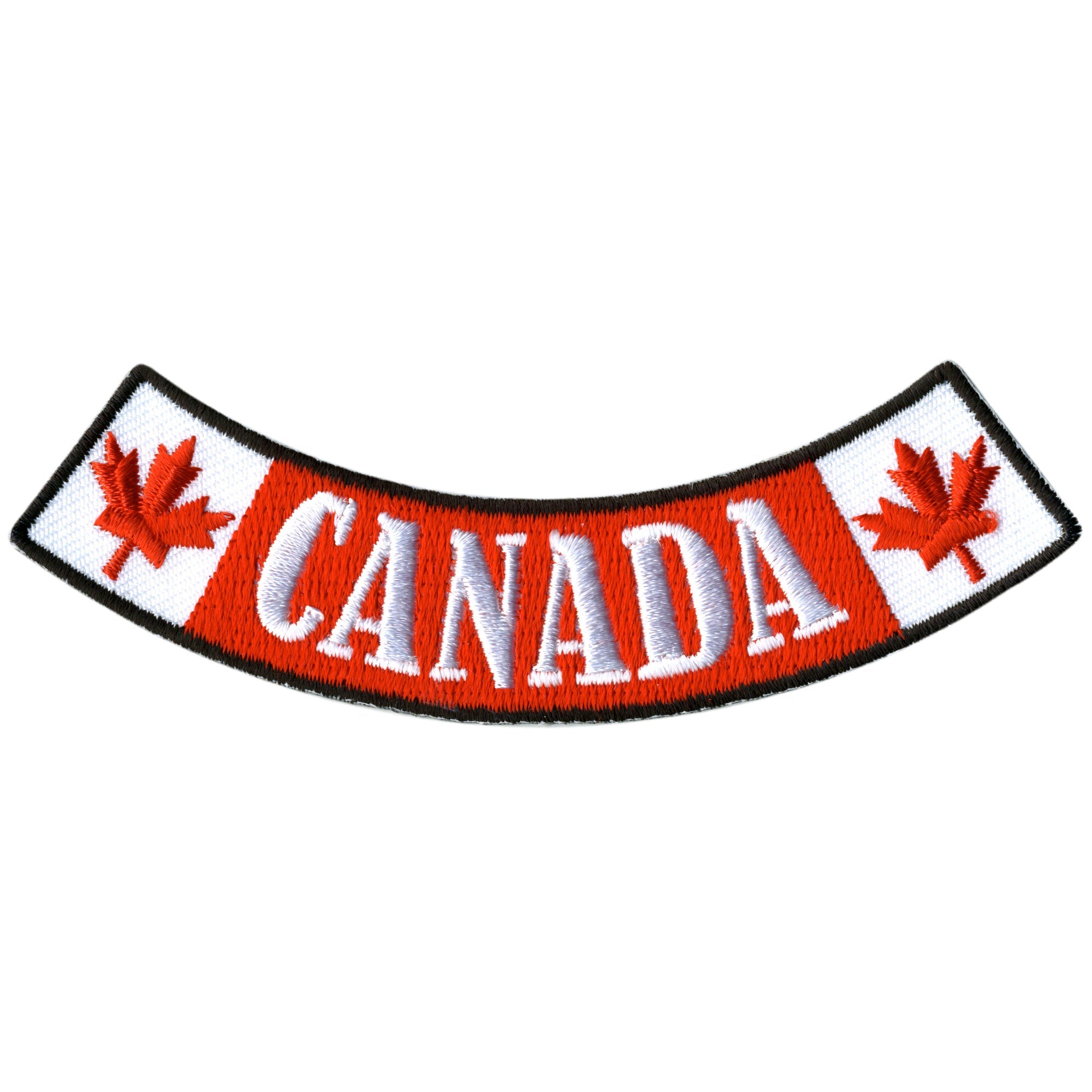Canada Rocker Patch Canada 4” X 1” Bottom Rocker Patch – winxwheels