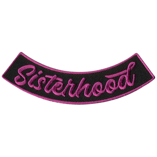 Sisterhood 4” X 1” Bottom Rocker Patch
