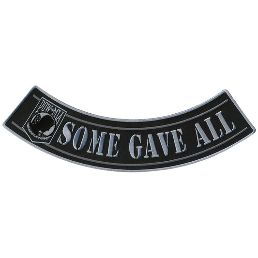 Some Gave All 12” X 3” Bottom Rocker Patch